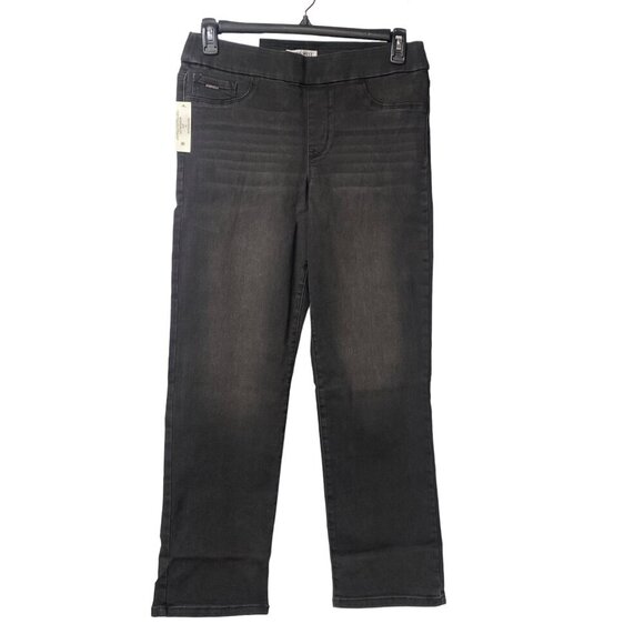 NINE WEST HEIDI PULL-ON STRAIGHT‎ STRETCH Denim  PANTS NEW WITH TAG - Picture 4 of 9